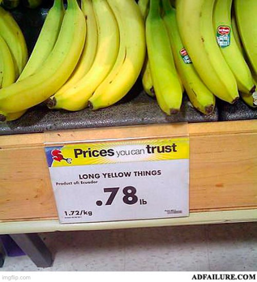 Long Yellow Things | image tagged in long yellow things | made w/ Imgflip meme maker