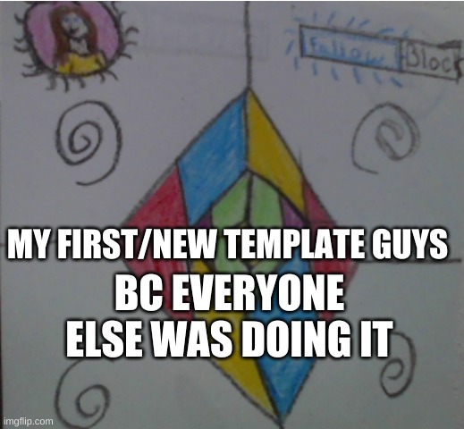 Daily News for Memesohyes Templete | MY FIRST/NEW TEMPLATE GUYS; BC EVERYONE ELSE WAS DOING IT | made w/ Imgflip meme maker