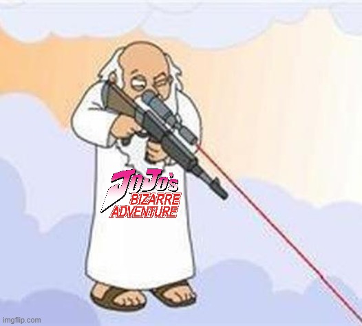 god sniper family guy | image tagged in god sniper family guy | made w/ Imgflip meme maker