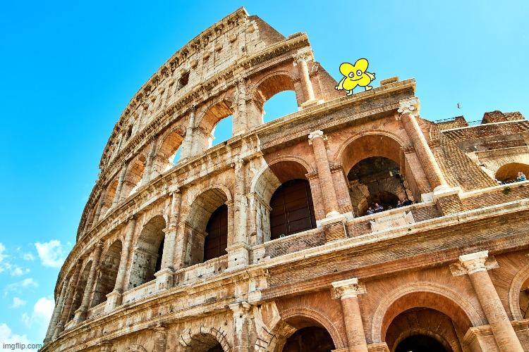 x in italy | image tagged in bfb,bfdi | made w/ Imgflip meme maker