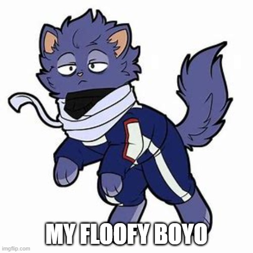 0-0 so cute XD | MY FLOOFY BOYO | made w/ Imgflip meme maker