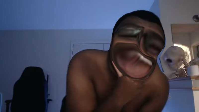 twomad Distorted Blank Meme Template