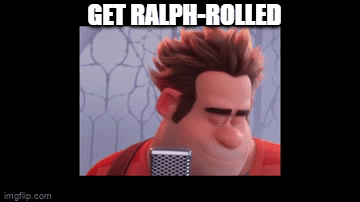 Ralph does Rick Astely, Rickroll