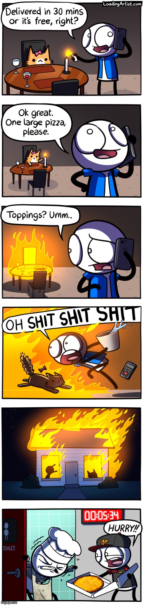 How did the cat make the table go on fire? | image tagged in memes,funny,comics,loading artist,cat,fire | made w/ Imgflip meme maker