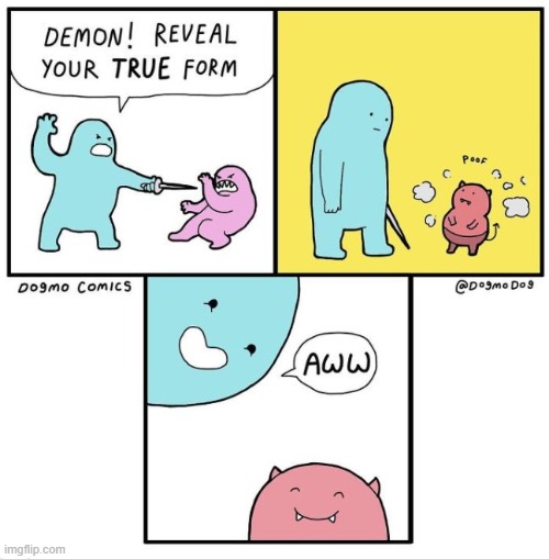 devil: *posses the guy* | made w/ Imgflip meme maker