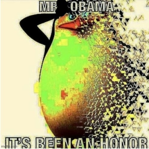 Mrs Obama It's been an honor | image tagged in mrs obama it's been an honor | made w/ Imgflip meme maker