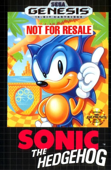 sonic 1 poster Blank Meme Template