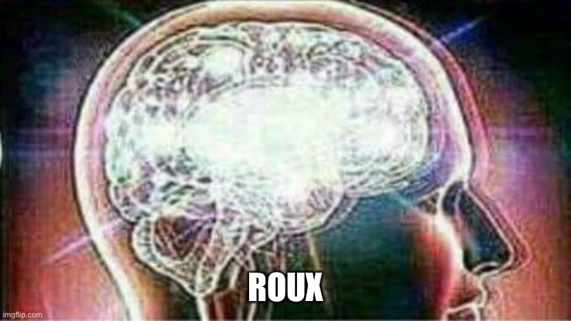 Galaxy brain | ROUX | image tagged in galaxy brain | made w/ Imgflip meme maker