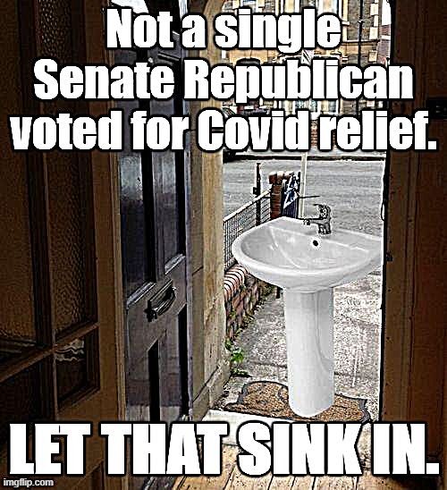 525,000+ dead, millions of jobs lost and income streams disrupted. Republican approach: Stop being poor | image tagged in covid-19,senate,republicans,gop,republican party,covid | made w/ Imgflip meme maker
