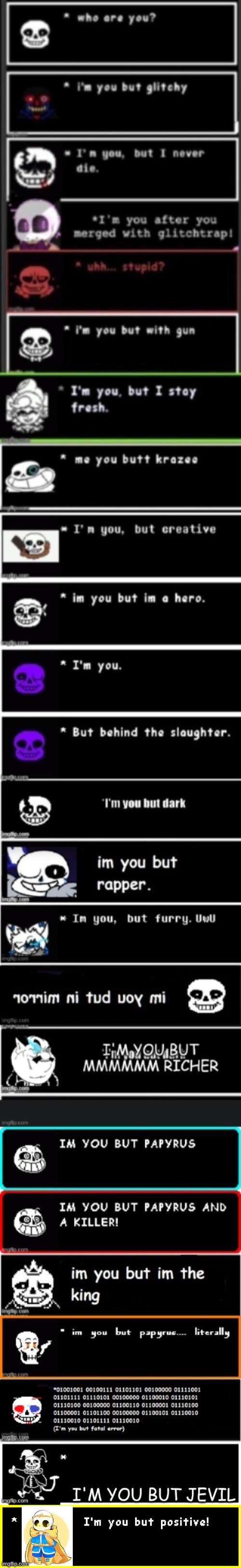 why not add dream sans to the mix | made w/ Imgflip meme maker