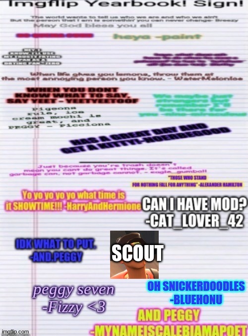 yay | SCOUT | image tagged in oof | made w/ Imgflip meme maker