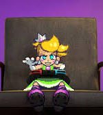 Princess Charm Gamer Blank Meme Template