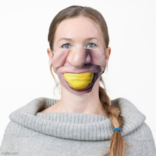 Invest in lemon mask now | made w/ Imgflip meme maker