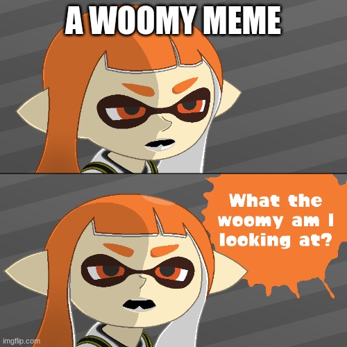 What the woomy am I looking at? | A WOOMY MEME | image tagged in what the woomy am i looking at | made w/ Imgflip meme maker