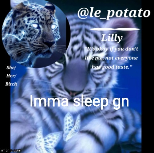 Imma sleep gn | made w/ Imgflip meme maker