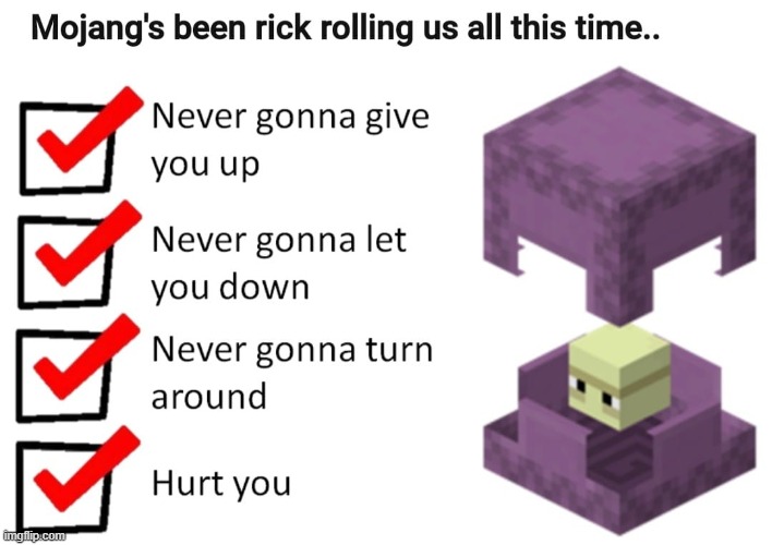 Image tagged in well yes outstanding move but it's illegal,outstanding  move,minecraft,trap,rickroll - Imgflip
