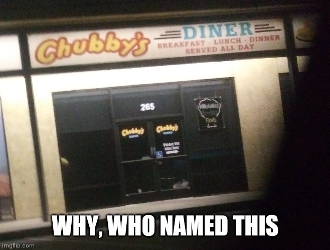Cubby's dinner | WHY, WHO NAMED THIS | image tagged in why,bad naming | made w/ Imgflip meme maker