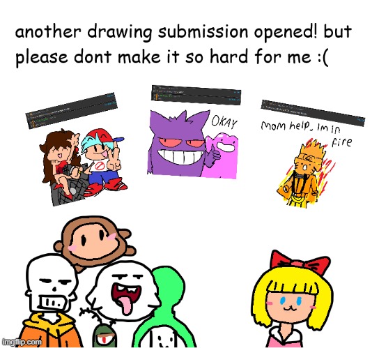 yay.. i guess | image tagged in drawings,submissions | made w/ Imgflip meme maker