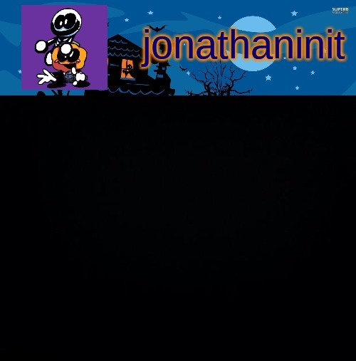 High Quality jonathaninit's spooky month Blank Meme Template