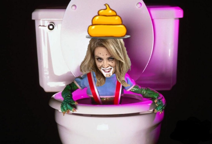 I can't get you out of my head (See what I did there) | image tagged in ghoulie1,toilet whore,i can't get you outta my head | made w/ Imgflip meme maker