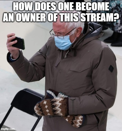 Im c u r i o u s | HOW DOES ONE BECOME AN OWNER OF THIS STREAM? | image tagged in how does this meme thing work | made w/ Imgflip meme maker