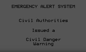 Civil Danger Warning Blank Meme Template