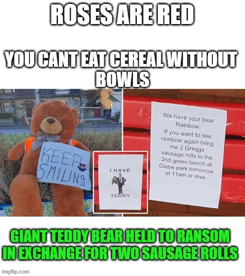 A kidnap! | image tagged in teddy bear,gifs,lies | made w/ Imgflip meme maker