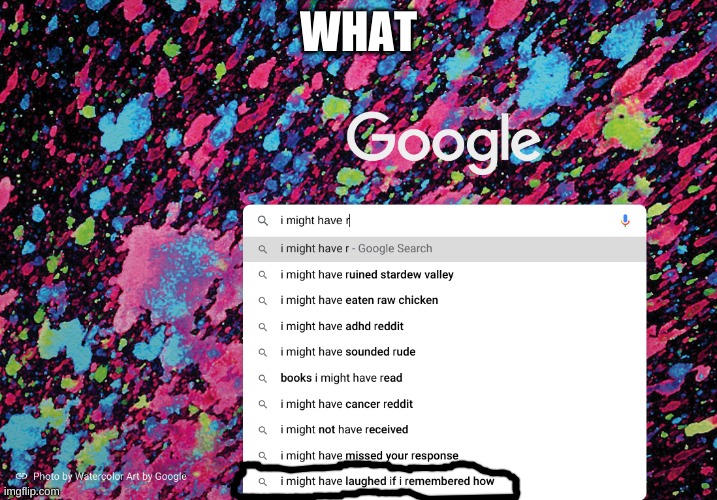 what | WHAT | image tagged in google images,mistake | made w/ Imgflip meme maker