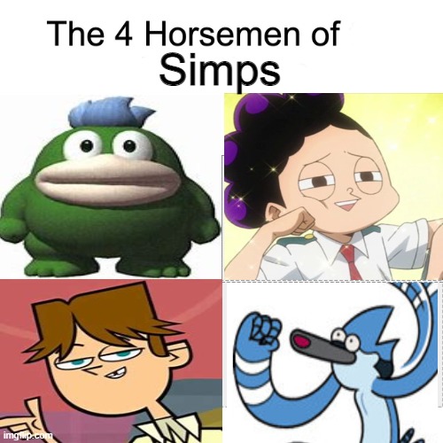 Four horsemen of | Simps | image tagged in four horsemen of,simps | made w/ Imgflip meme maker