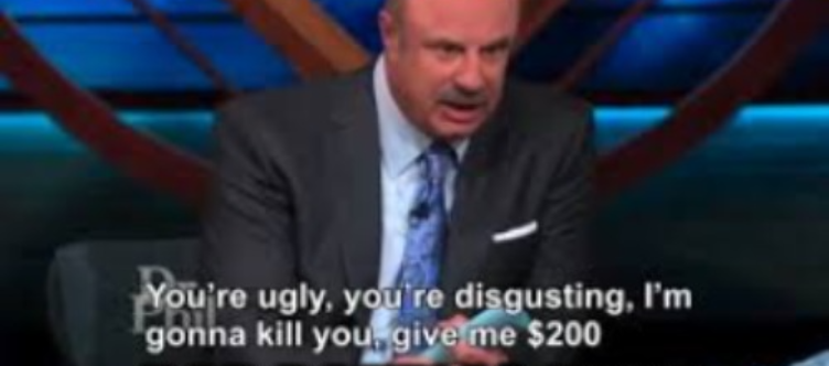 High Quality damn dr. phil Blank Meme Template