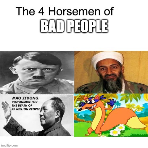 Lol | image tagged in four horsemen,lol | made w/ Imgflip meme maker