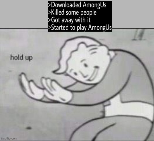 Im sorry what?! | image tagged in fallout hold up | made w/ Imgflip meme maker