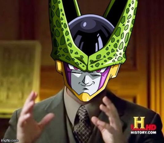 cell dbz | image tagged in cell dbz | made w/ Imgflip meme maker