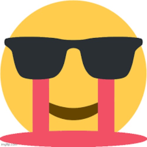 cool bleeding emoji | image tagged in cool bleeding emoji | made w/ Imgflip meme maker