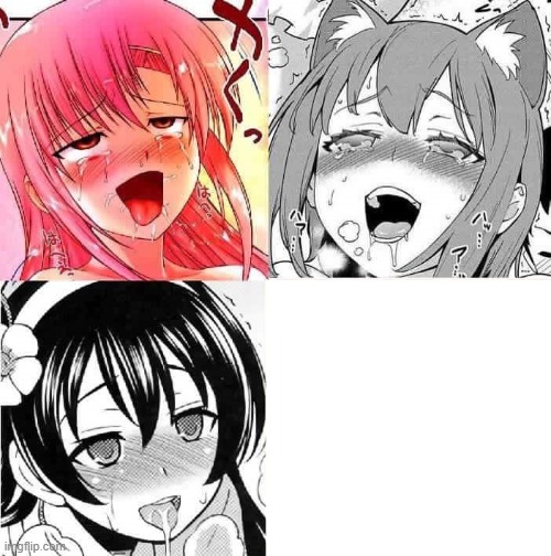 #cursed hentai | image tagged in hentai faces,hentai | made w/ Imgflip meme maker