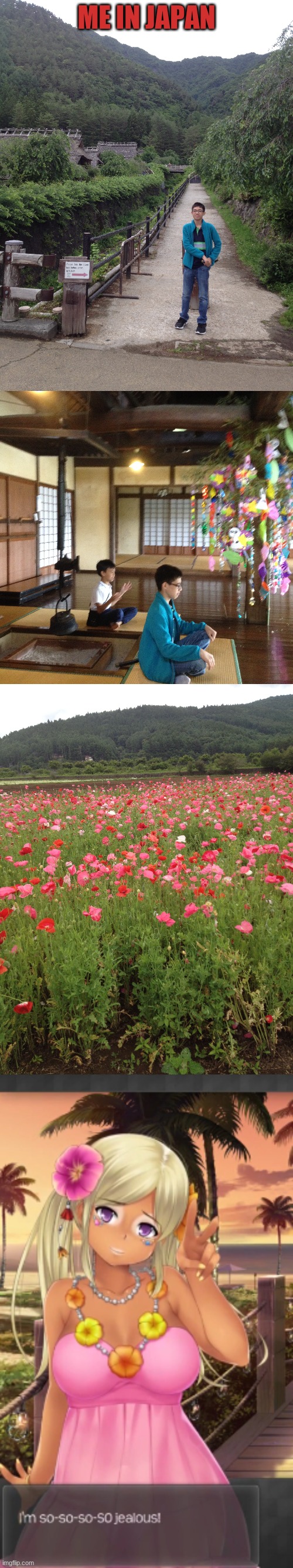 This make Suki (Sarah) Jealous! | ME IN JAPAN | image tagged in japan | made w/ Imgflip meme maker