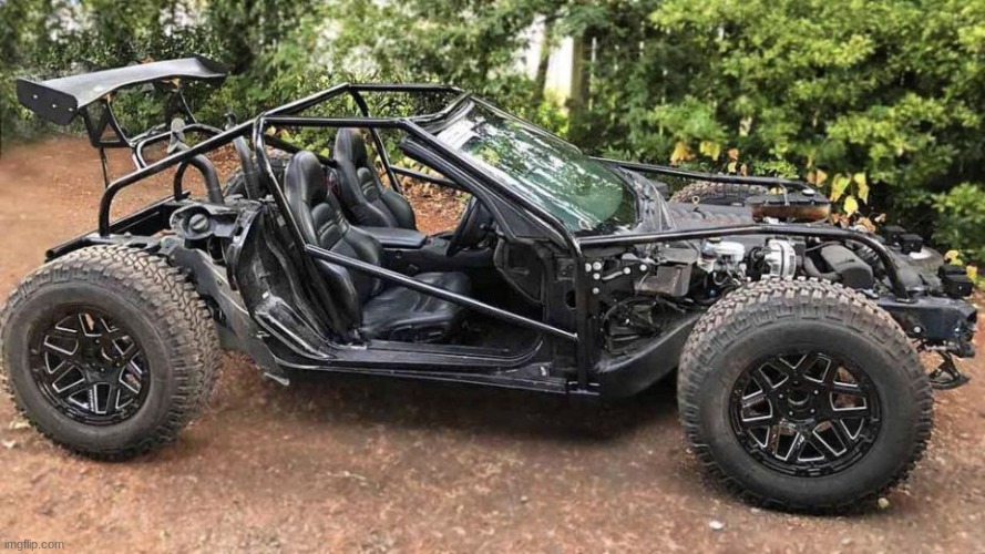 corvette finally came out with an offroad car, the gambler 500 | made w/ Imgflip meme maker
