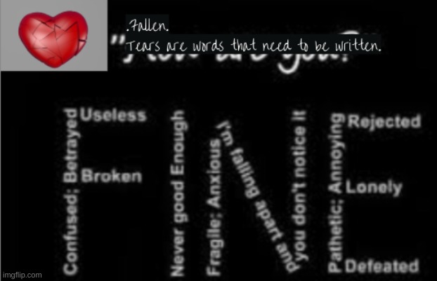new temp #2 | image tagged in fallen's fine not fine temp | made w/ Imgflip meme maker