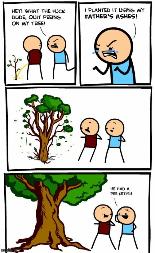 How to grow an Ash tree | image tagged in cartoon,lol | made w/ Imgflip meme maker