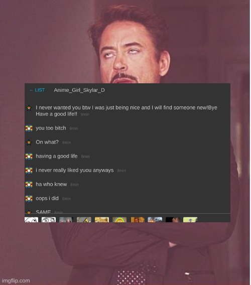 Face You Make Robert Downey Jr With Text Animated Gif Maker