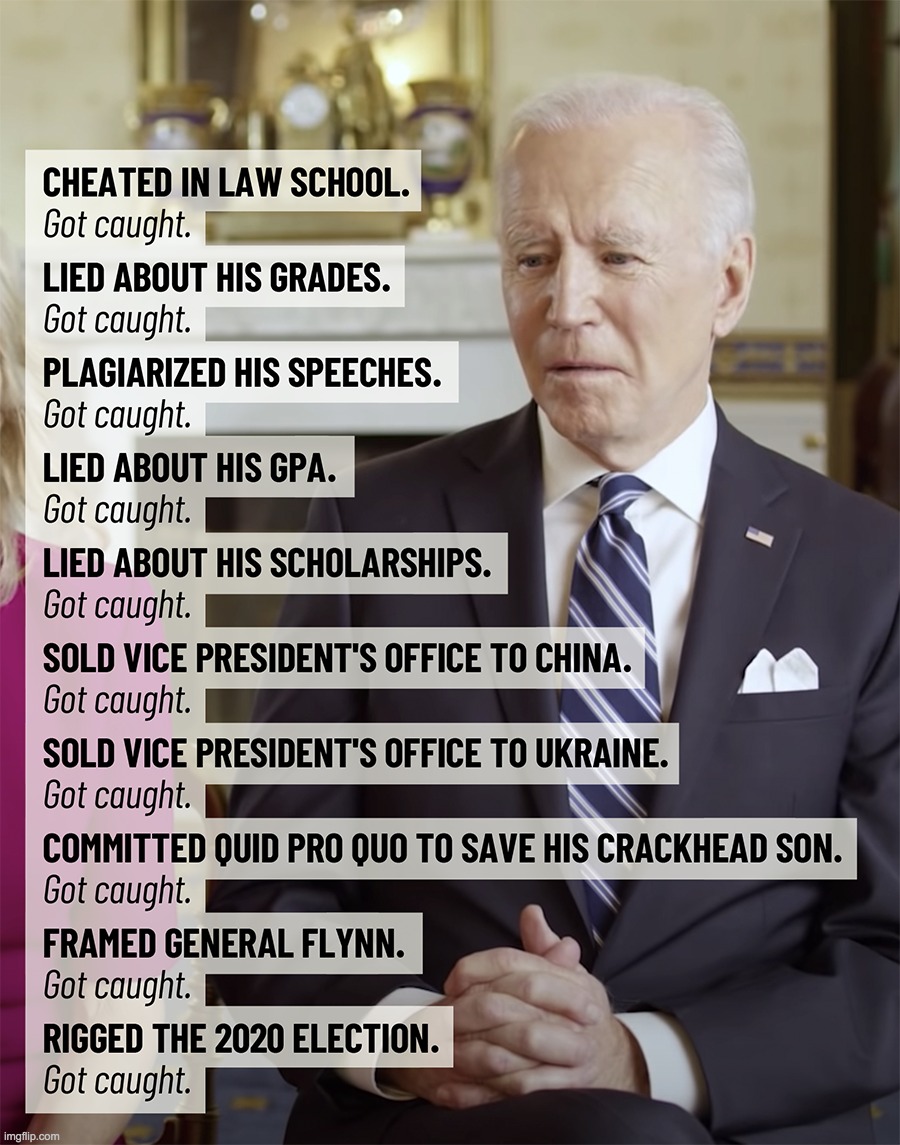 Joey Chiden gets caught allot. | image tagged in joe biden,cheater,liar,sellout,senile,old fool | made w/ Imgflip meme maker