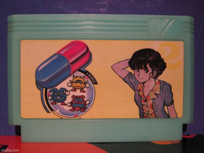 Nurse Pill Famicom Cartridge | image tagged in anime pill famicom cartridge | made w/ Imgflip meme maker