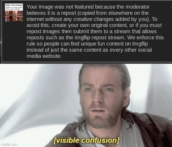 but it's my meme- | image tagged in visible confusion | made w/ Imgflip meme maker