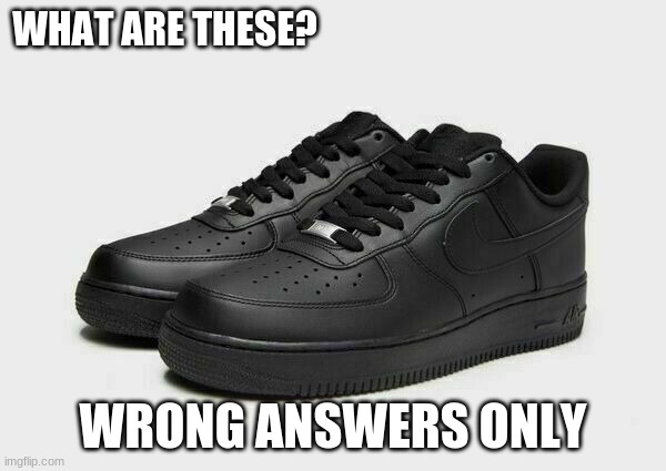 here we go again XD | WHAT ARE THESE? WRONG ANSWERS ONLY | made w/ Imgflip meme maker