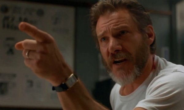 Harrison Ford pointing fugitive Blank Meme Template