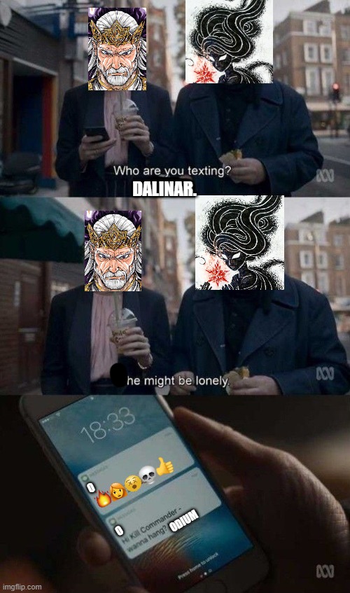 DALINAR. O; ODIUM; O | image tagged in cremposting | made w/ Imgflip meme maker