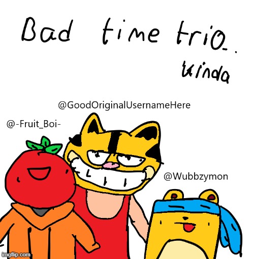 MS_Time_Trio | image tagged in drawings | made w/ Imgflip meme maker