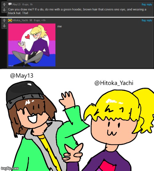 May yachi | image tagged in drawings,submissions | made w/ Imgflip meme maker