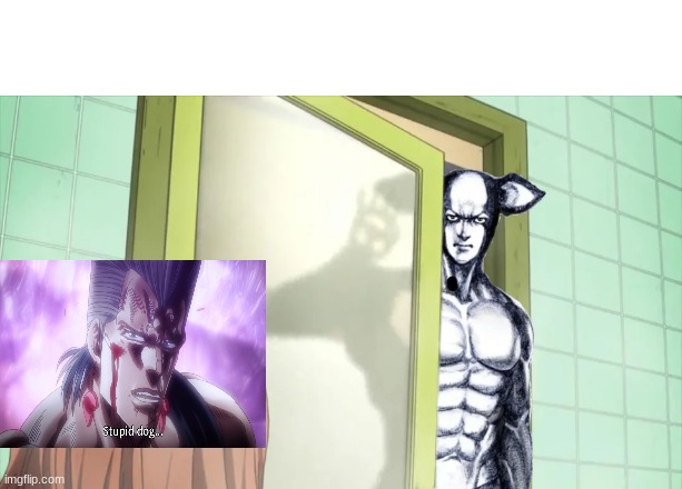 Image tagged in jojo's bizarre adventure,jojo meme,shitpost,if you are  reading the tags you have accepted eternal death - Imgflip