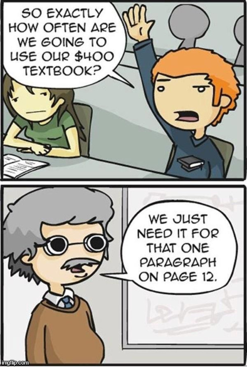 College never changes expect for higher prices | image tagged in comics/cartoons | made w/ Imgflip meme maker